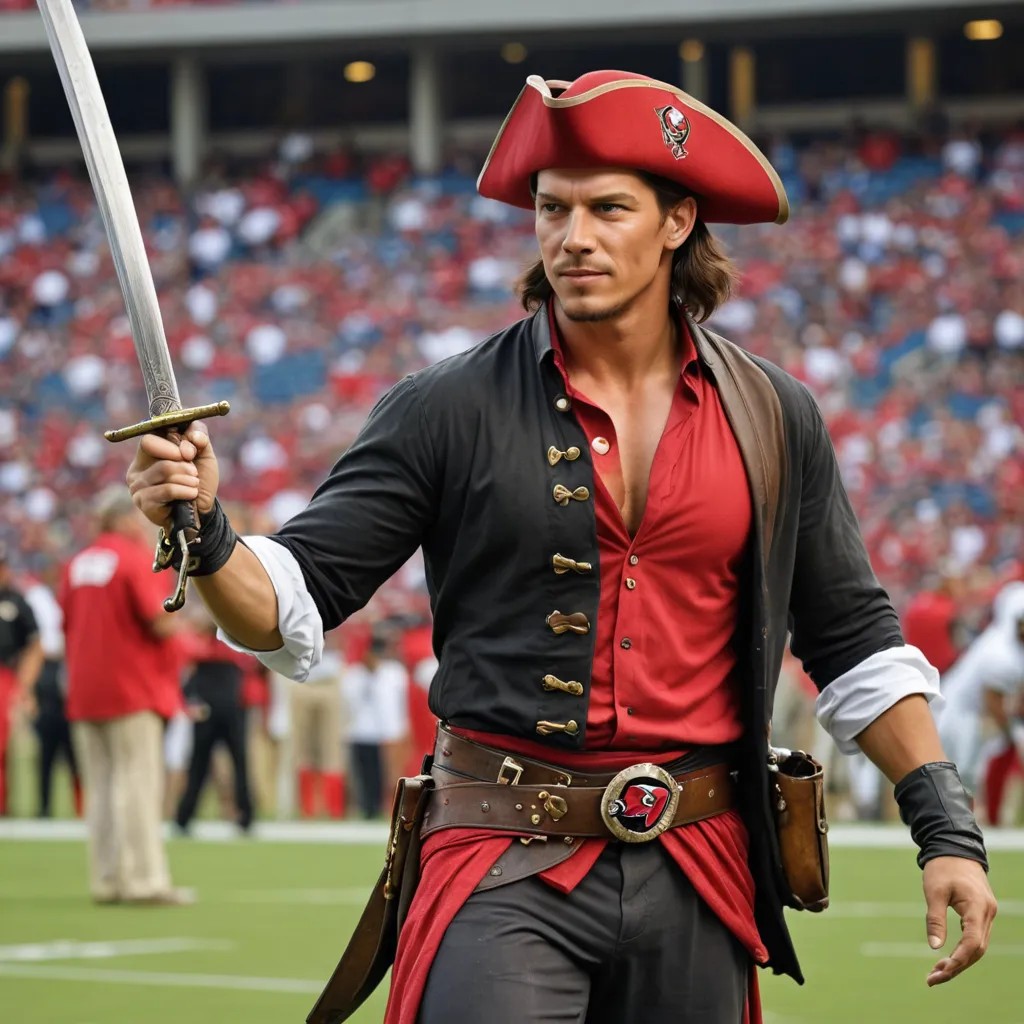 Tampa Bay Bucs Swashbuckler Photo Style