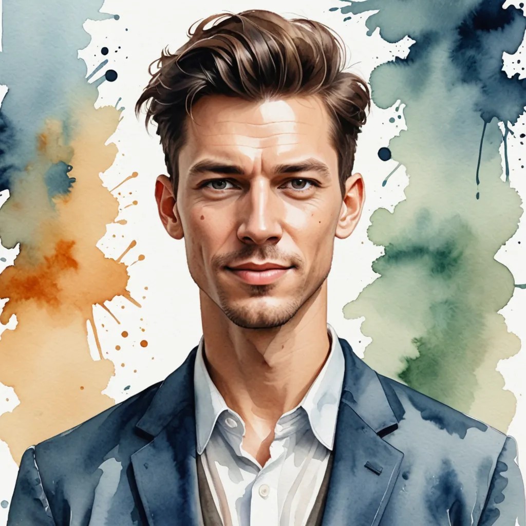 Watercolor Cartoon Photo Style