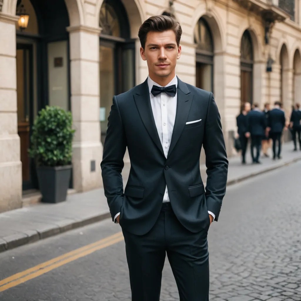 Wearing Formal Attire Photo Style