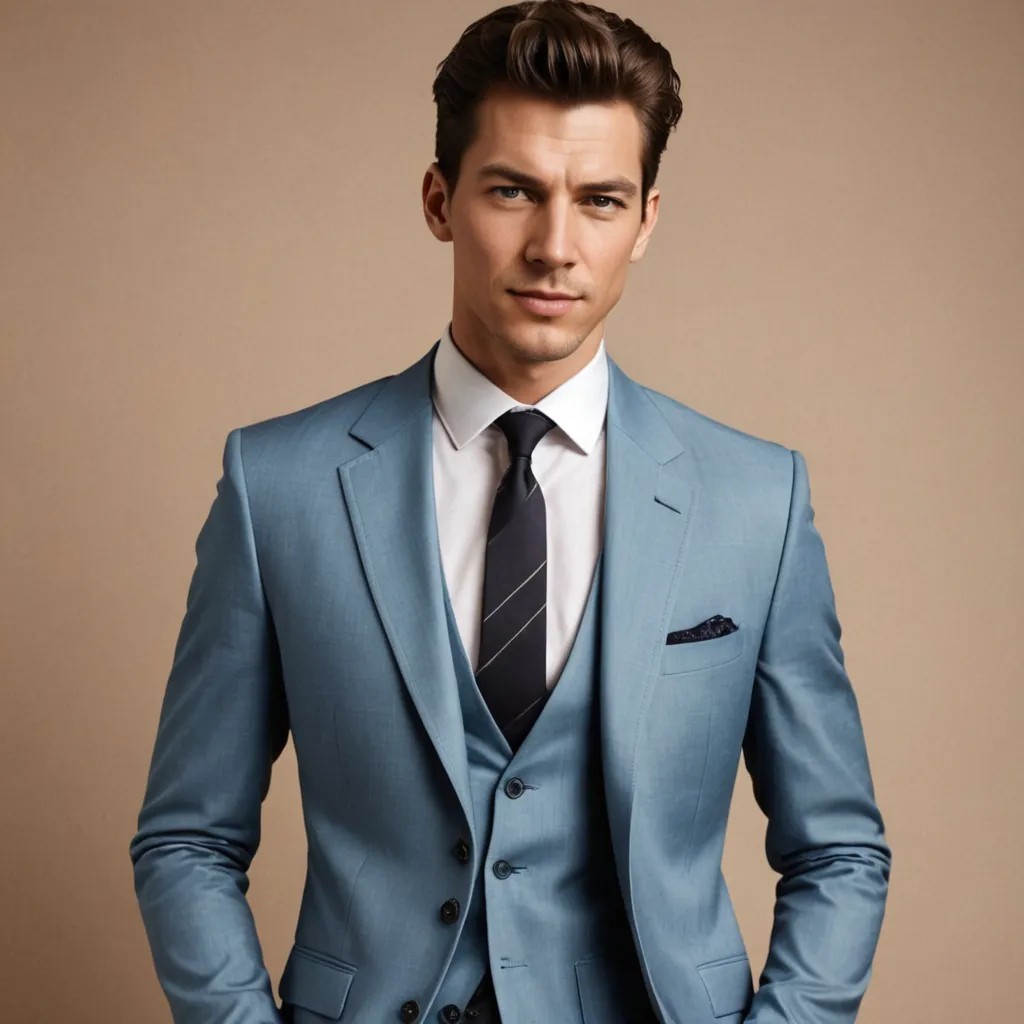 Wearing Suit and Necktie Photo Style