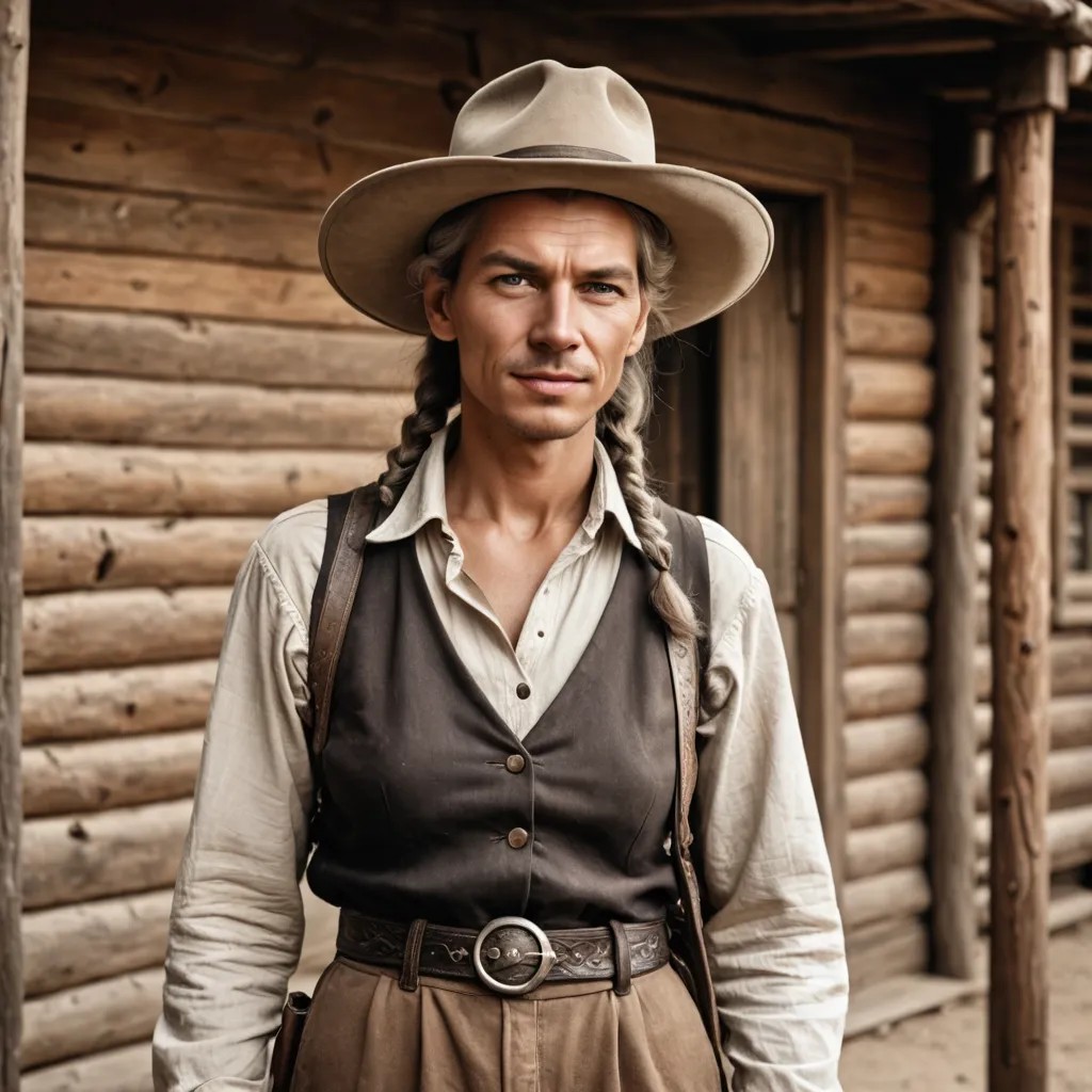 Wild West, Old Woman Photo Style