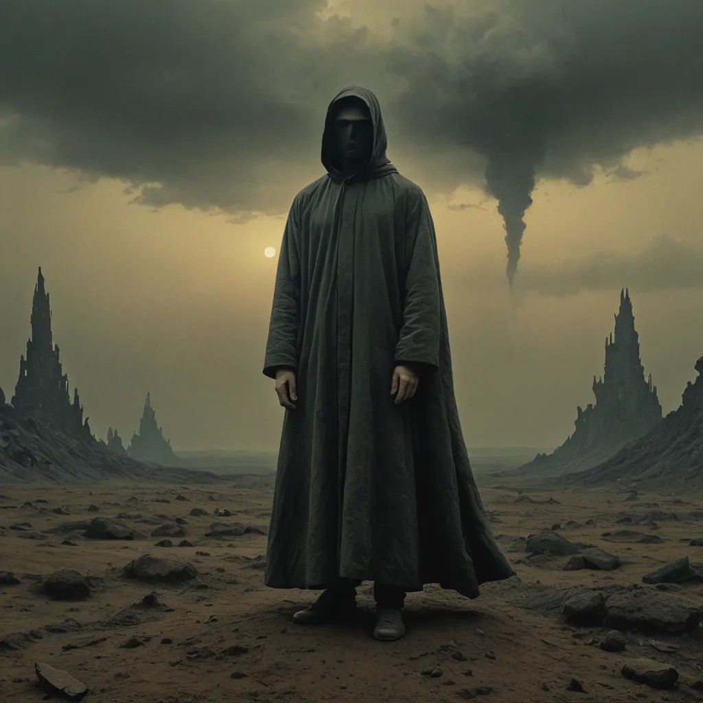 Converted Beksiński image