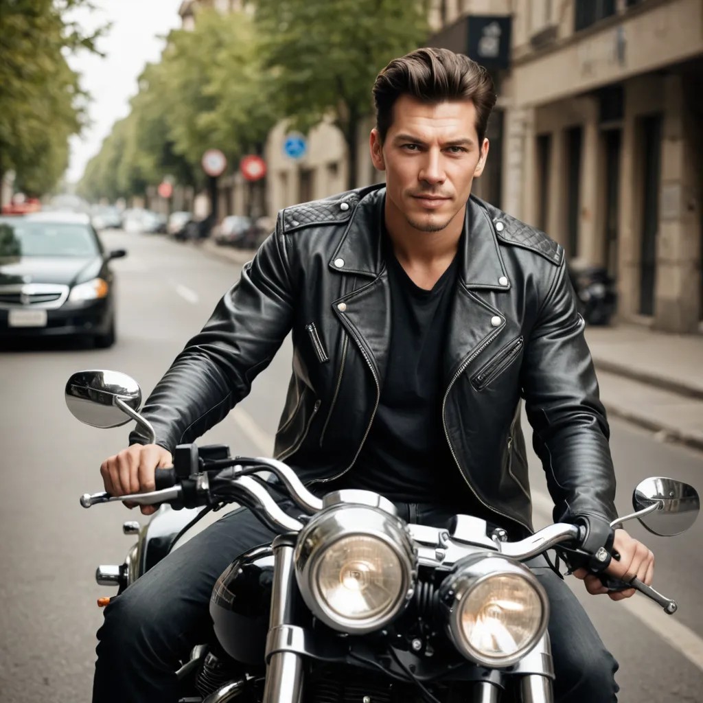 Converted Biker image