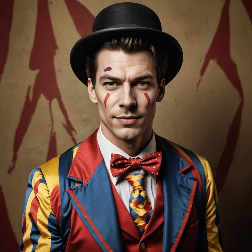 Circus Clown Photo Style