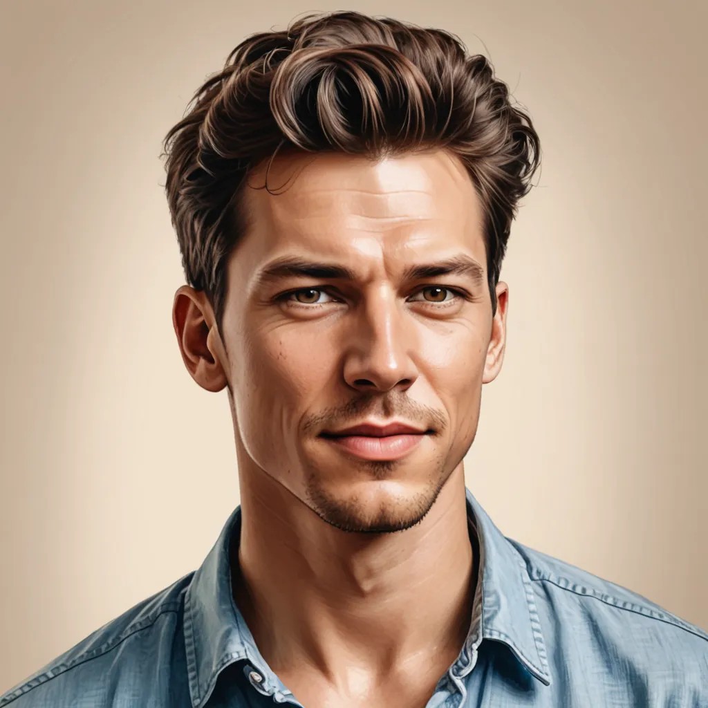 Colored Sketch Photo Style