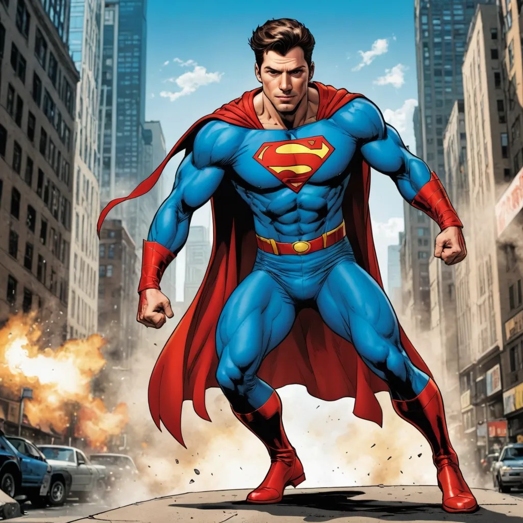 Converted Comic Book Superhero Spotlight image