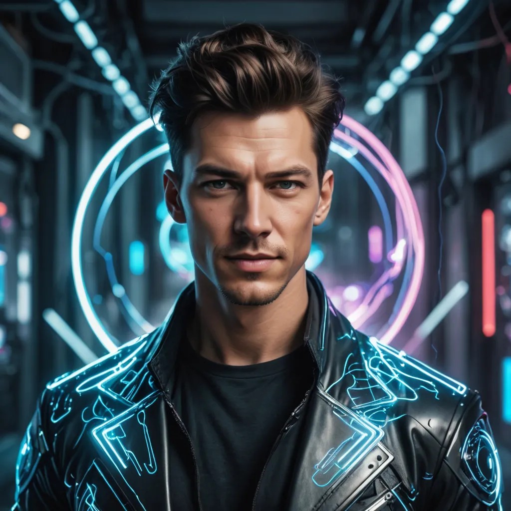 Cyber Design Magic Photo Style