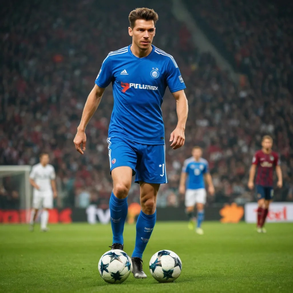 Fussballspieler Photo Style