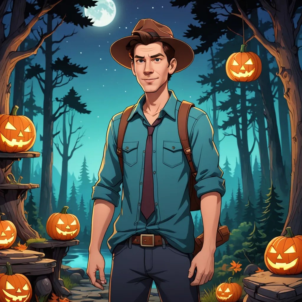 Gravity Falls Summerween Cartoon Photo Style