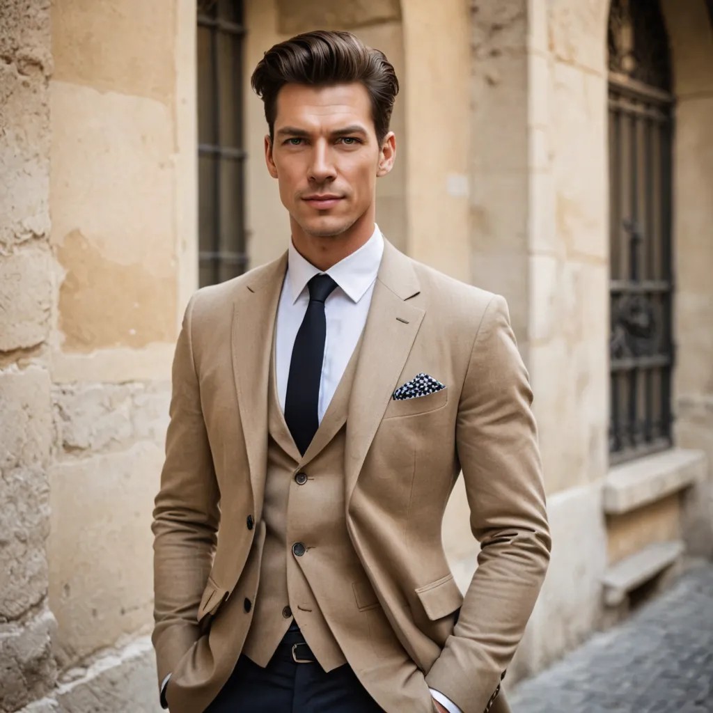 Homme de Vésuve Photo Style