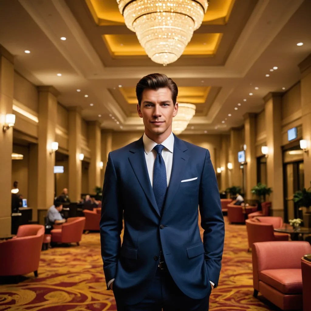 International Hilton, Las Vegas Hotel Lobby Photo Style