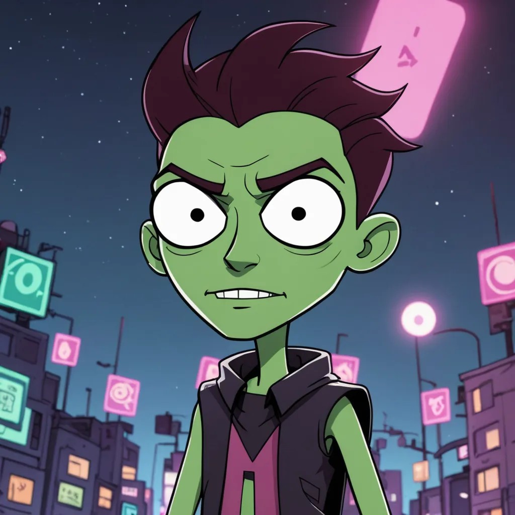 Invader Zim: Enter the Florpus Photo Style
