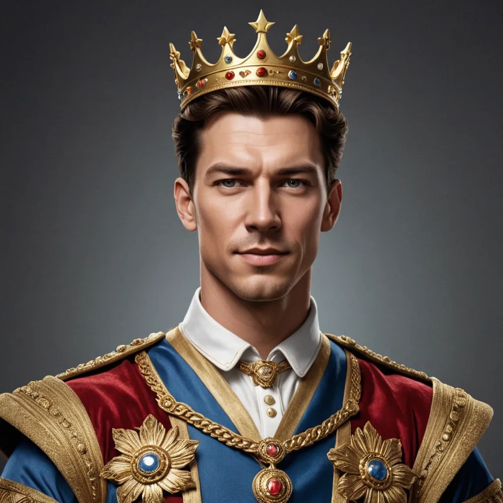 Converted King 3D image