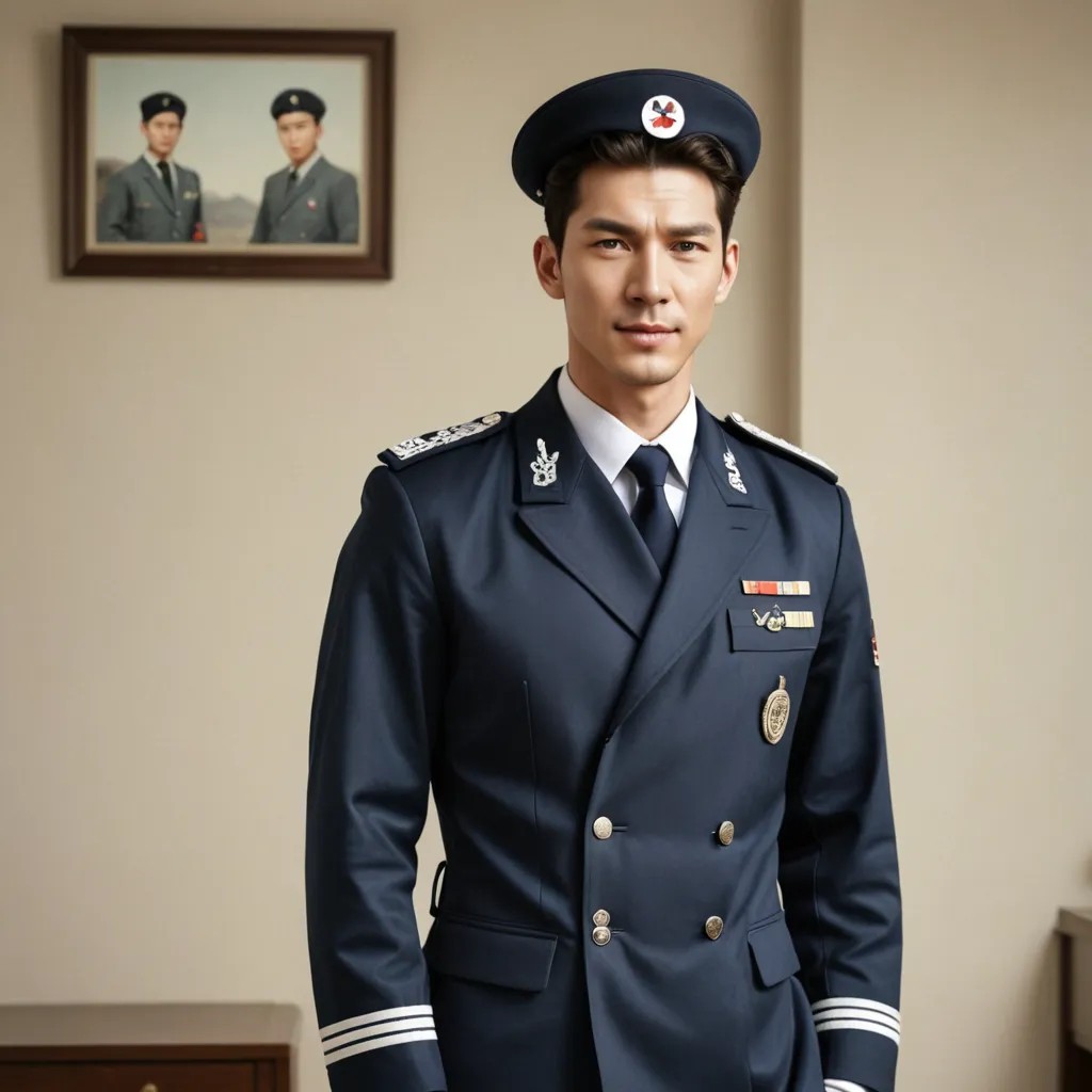 Korean Uniform Photo Style