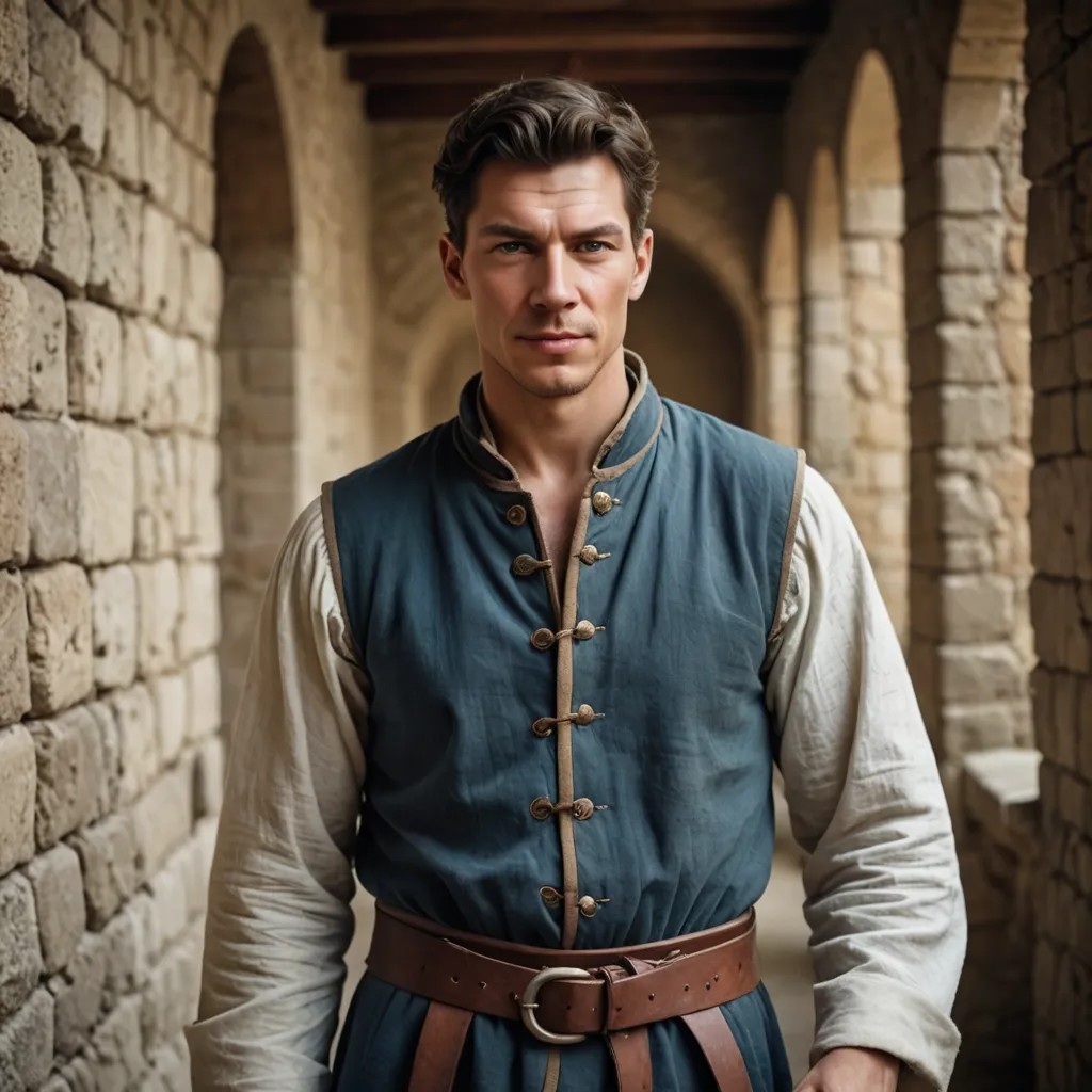 Middle Ages Serf Photo Style