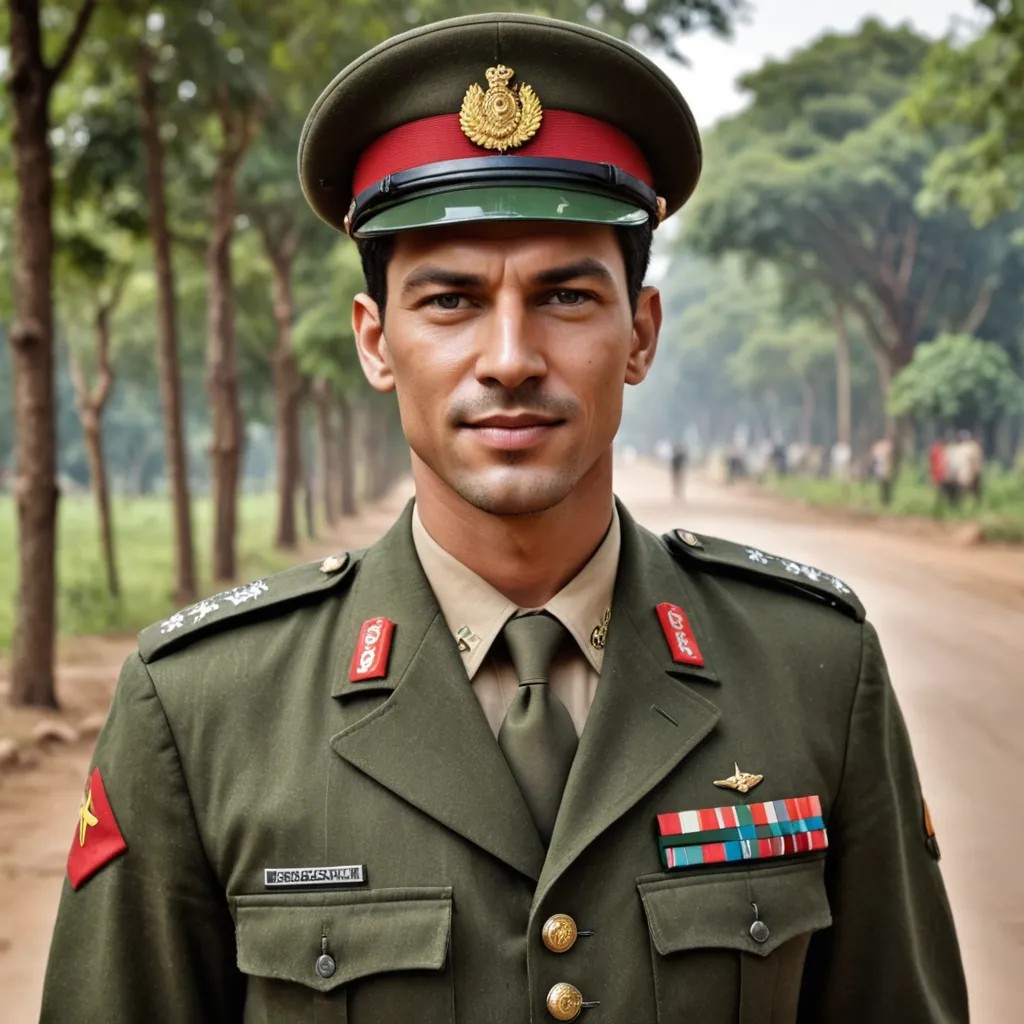 Para Army Havildar Photo Style