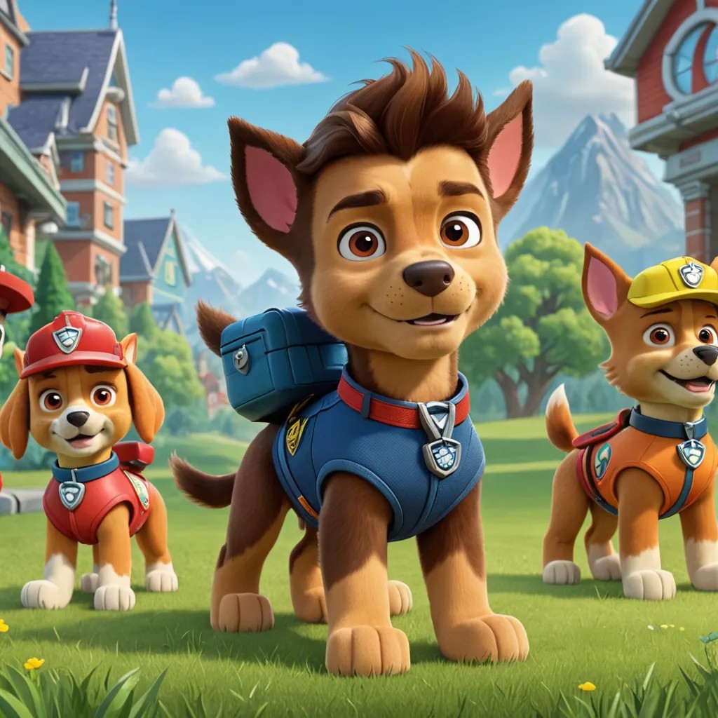 Paw Patrol Photo Style