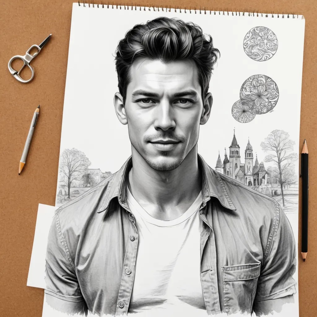 Pencil Sketch and Doodle Photo Style