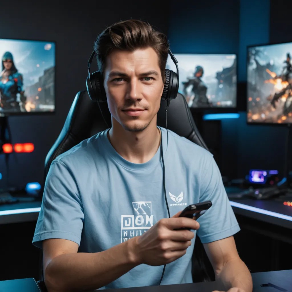 Pro Gaming Photo Style