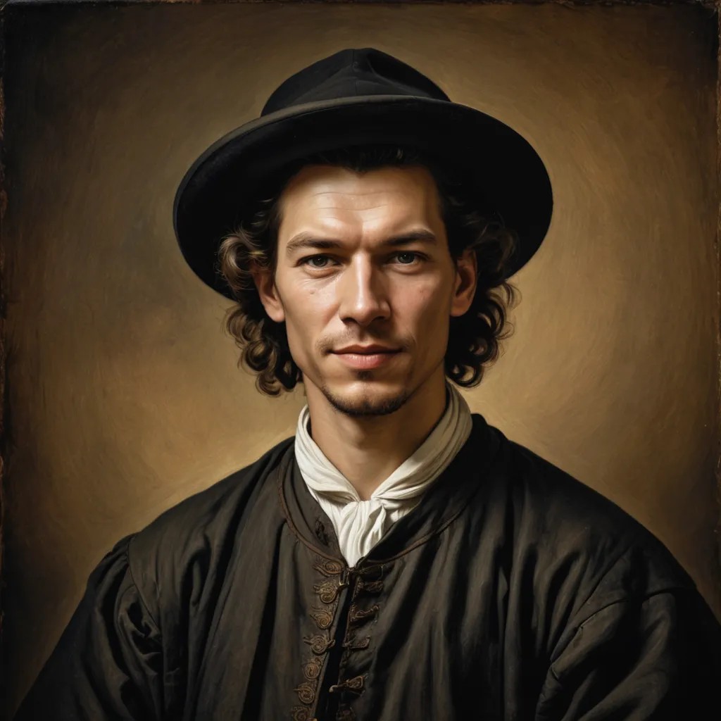 Rembrandt Oil Painting Photo Style