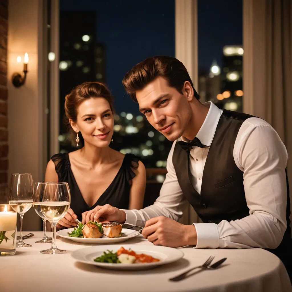 Romantic Dinner Photo Style