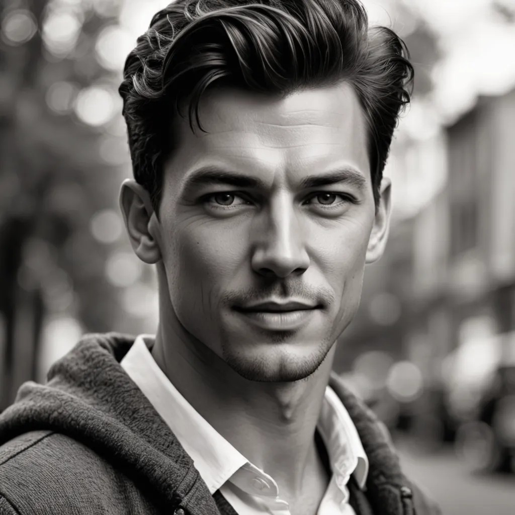 Transform Your Photos Into Stunning Black and White Portrait Vectors Photo Style