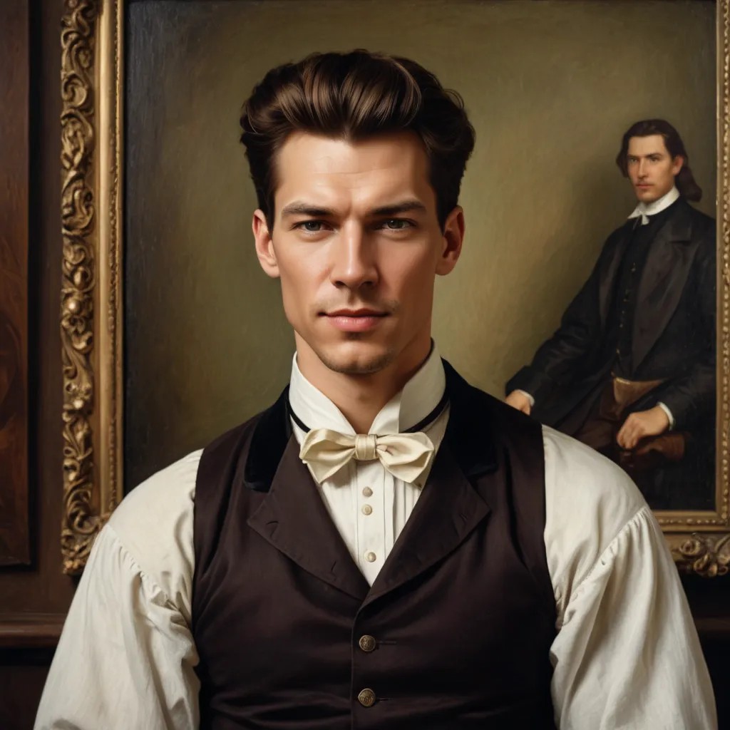 Victorian or Tudor Painting Photo Style