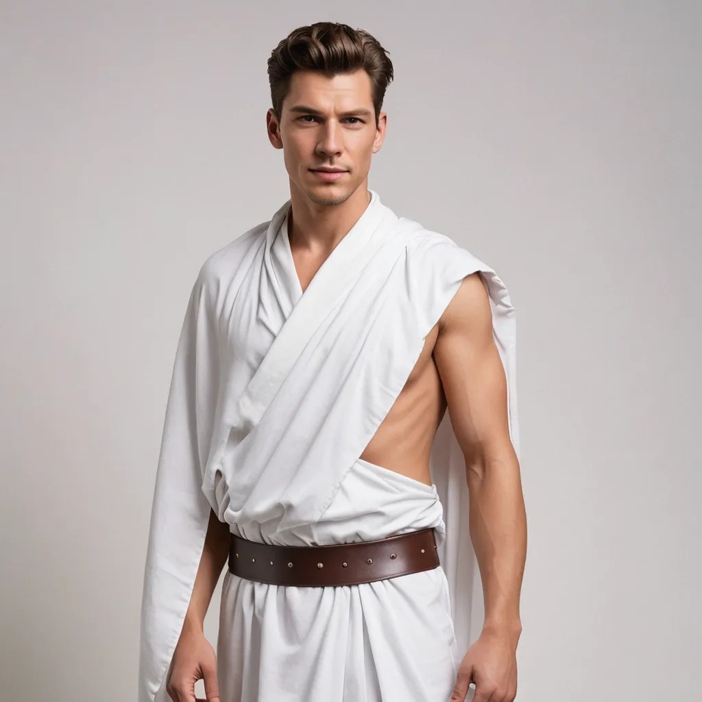 White Toga Photo Style