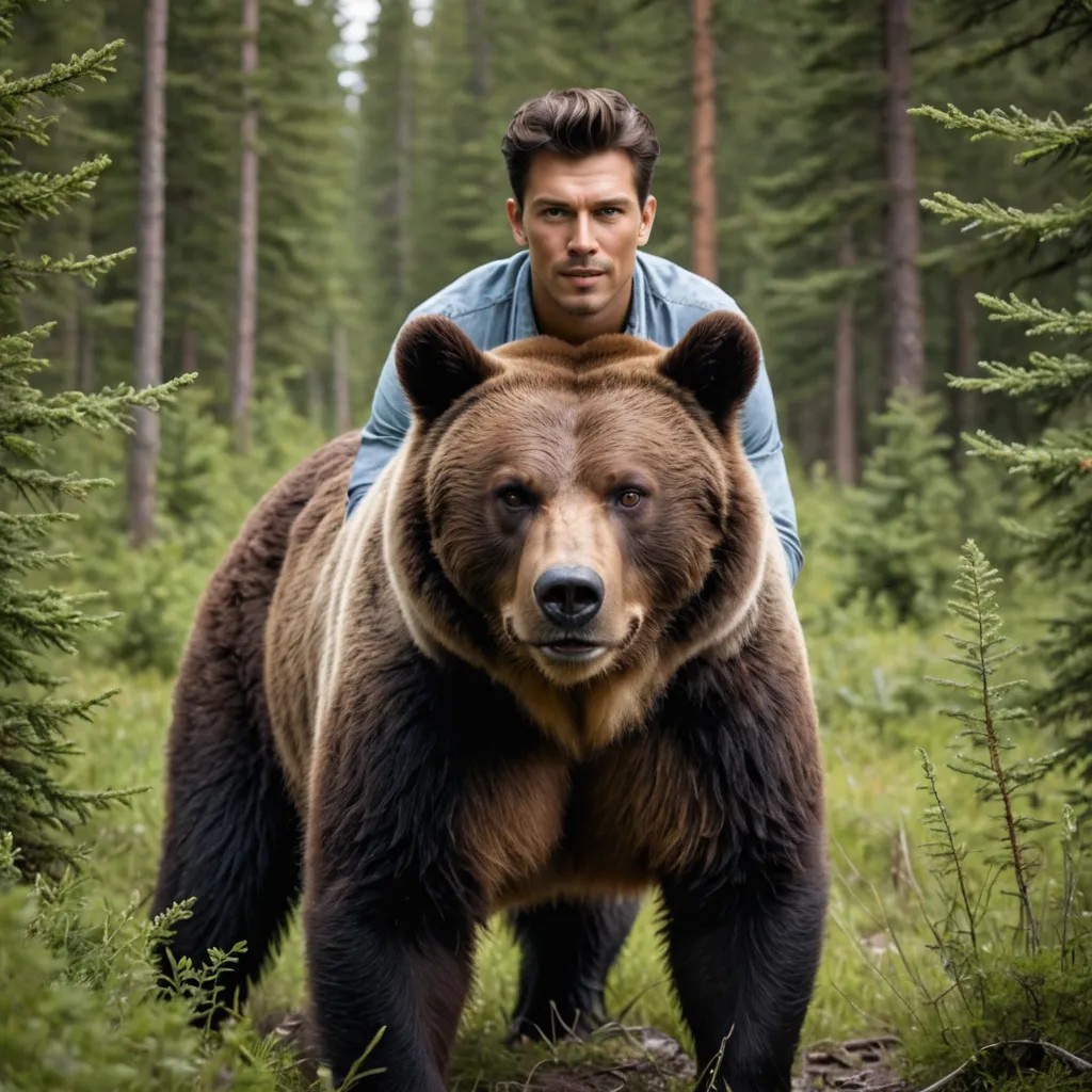 Wild Bear Photo Style