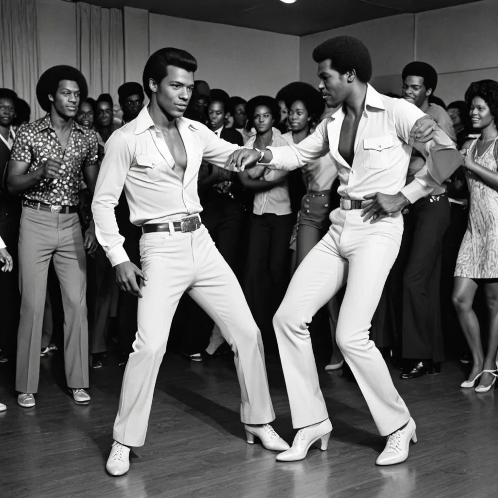 70s Soul Train Dancer Photo Style