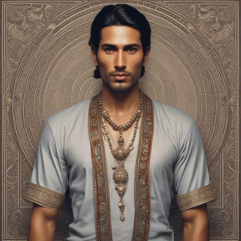 A Traditional Indian Couple Photo Style