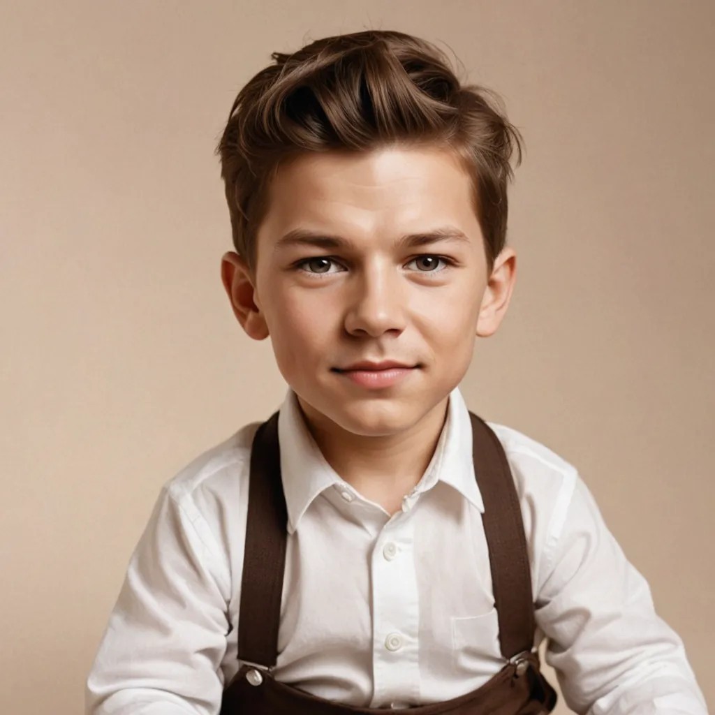 As a Baby Photo Style