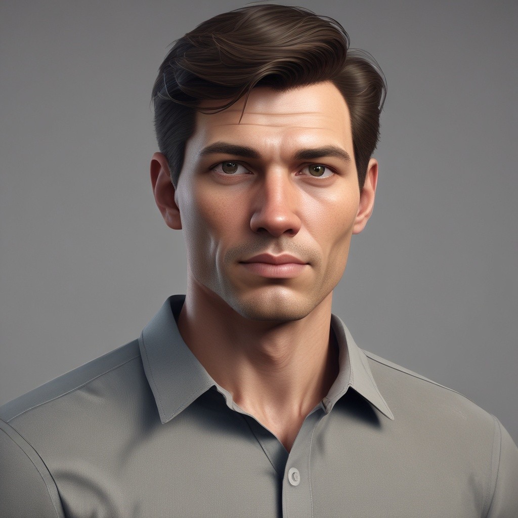 Average body. Not fat, not thin. Photo Style