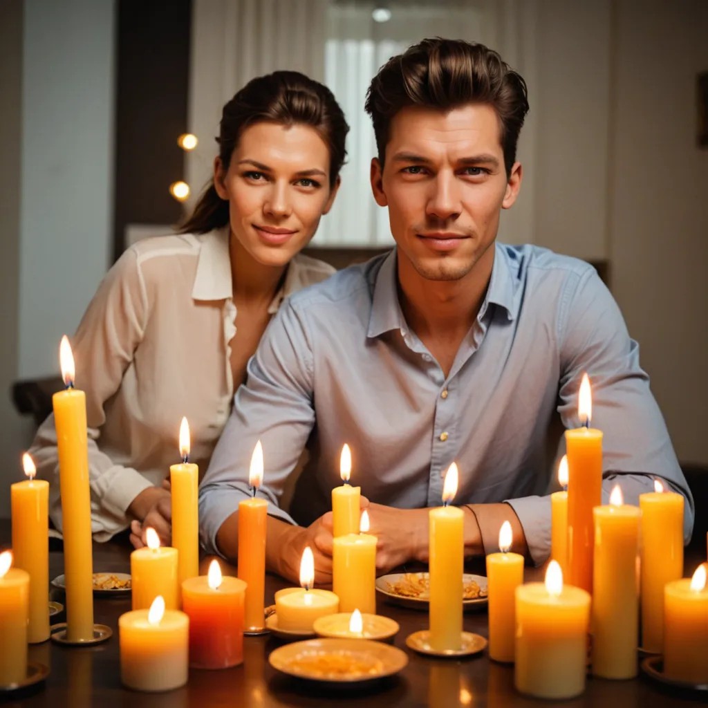 Candles Party Photo Style