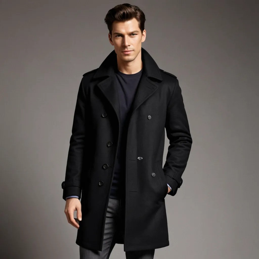 Converted Coat Black image