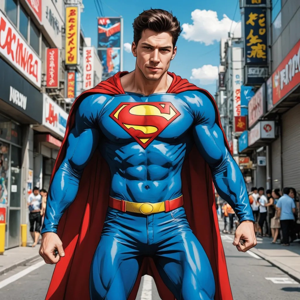 Converted Comic, Anime, Superhero image