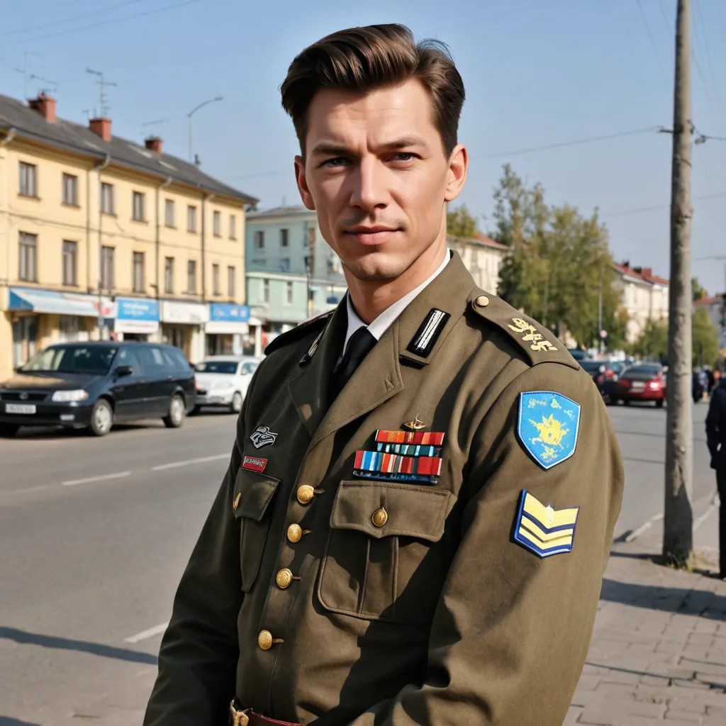 Вставить военную форму рядового танковых войск РФ Photo Style