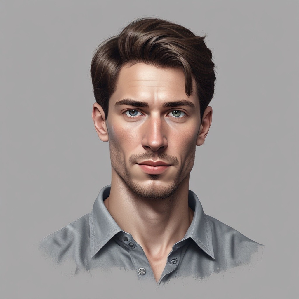 Я в лесу на прогулке в стиле Путина Photo Style