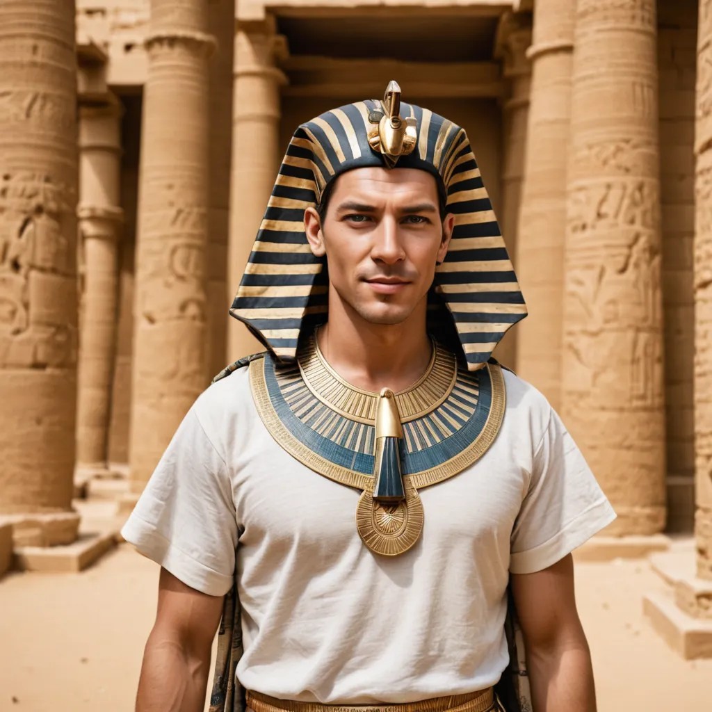 Converted Egyptian Pharaohs Environment and Clothes image
