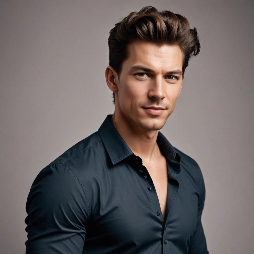 Hair Touching Shoulders Photo Style