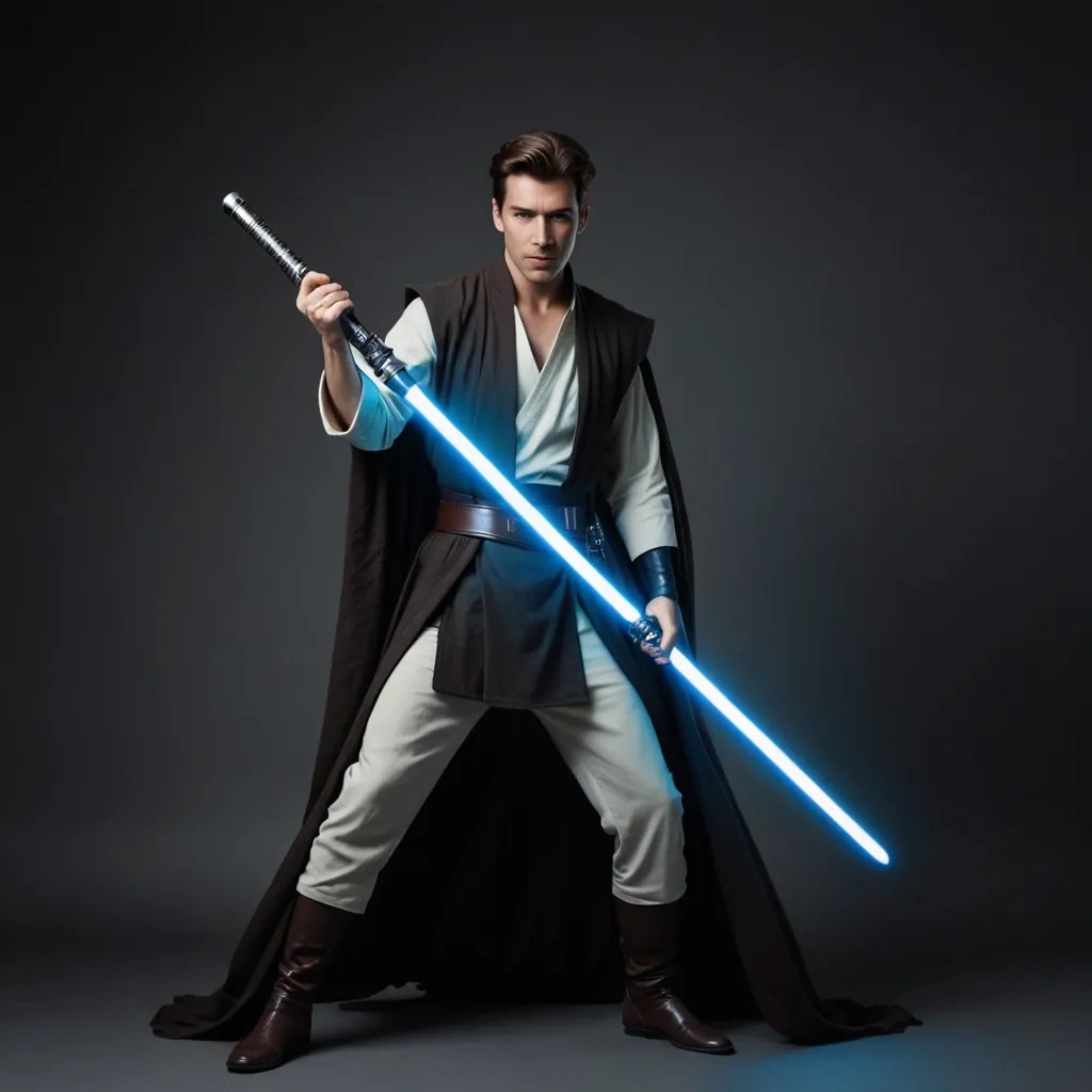 Jedi Saber Photo Style