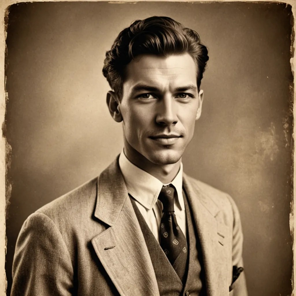 Old 1930s Poster Photo Style