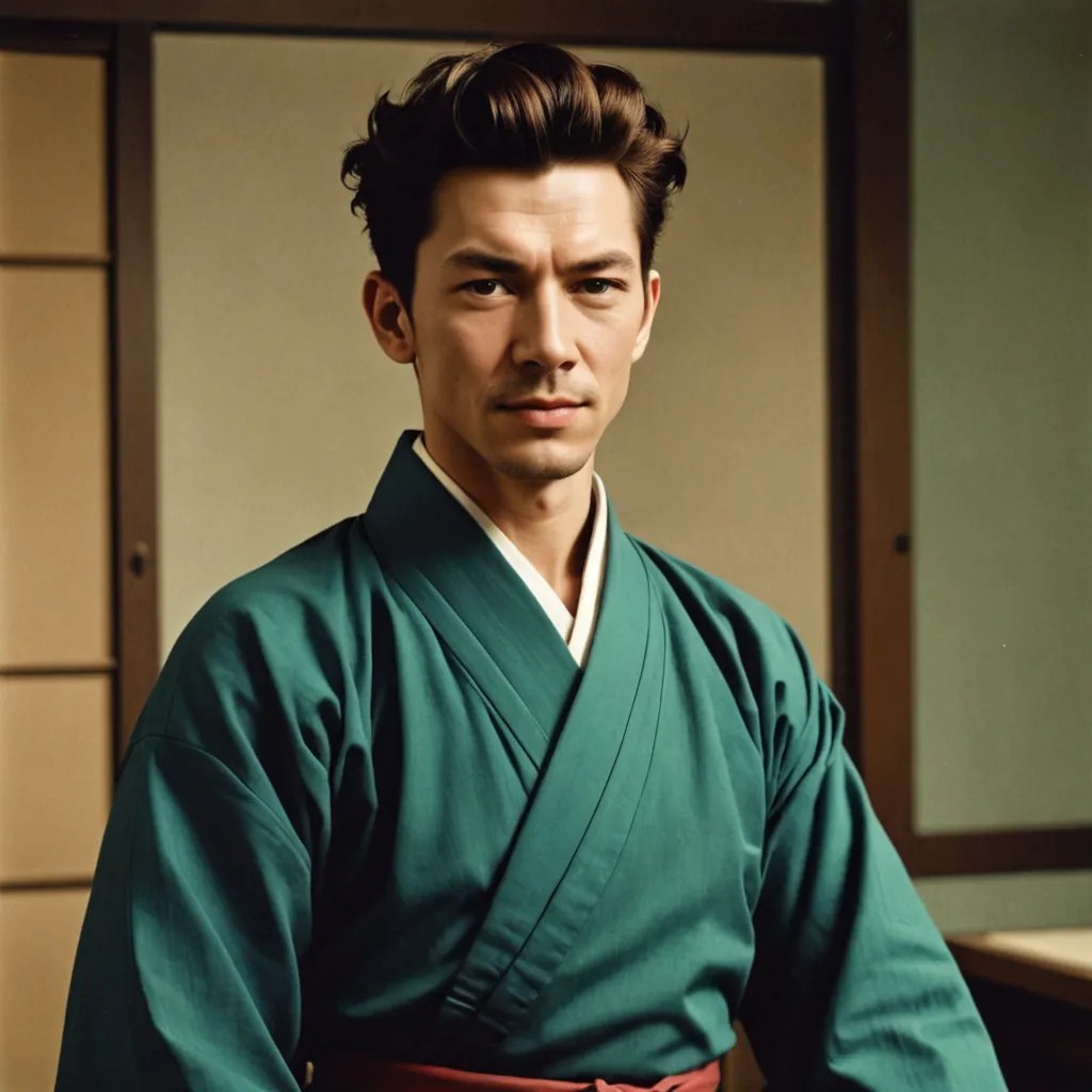 Tanjiro in Analogous Colours Photo Style