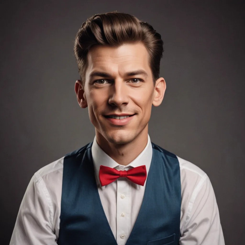 Ventriloquist Face Photo Style