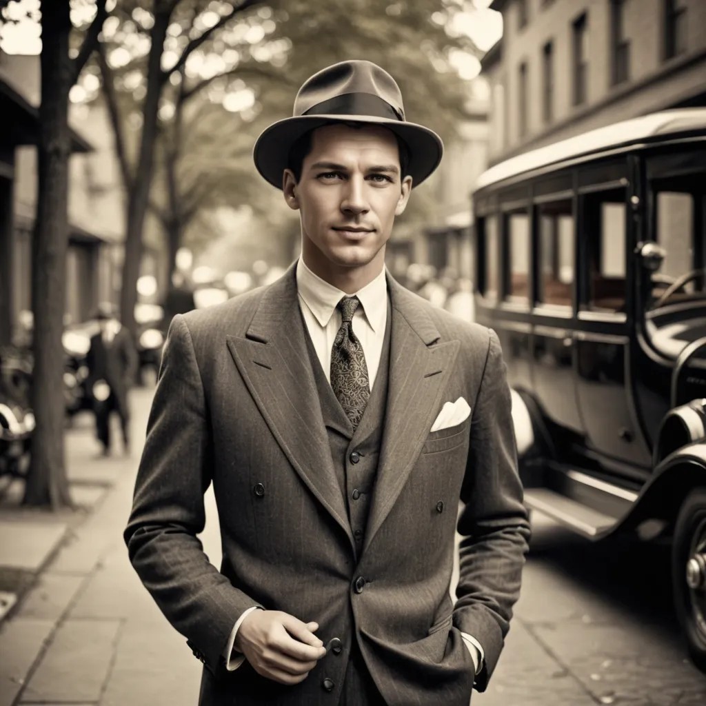 Vintage 1920s Photo Style