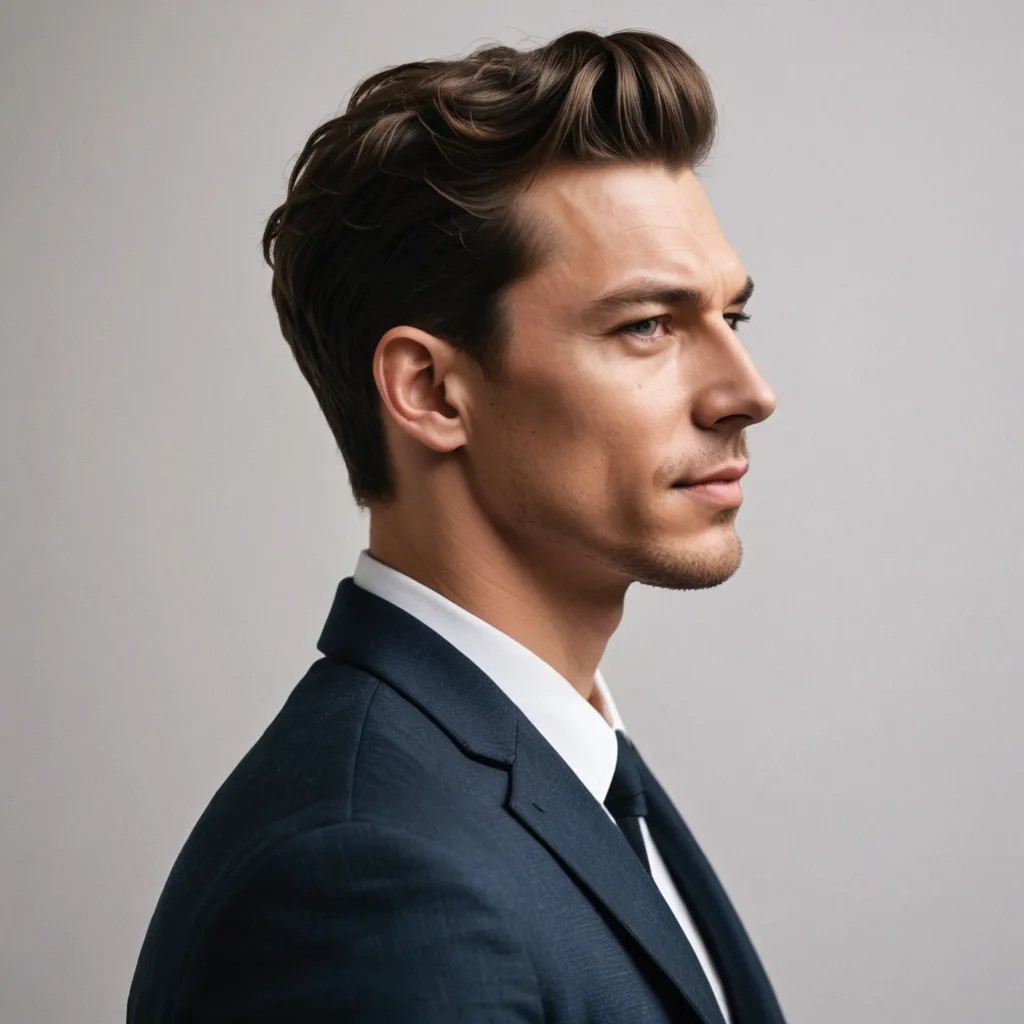 A Side Profile Shot Photo Style