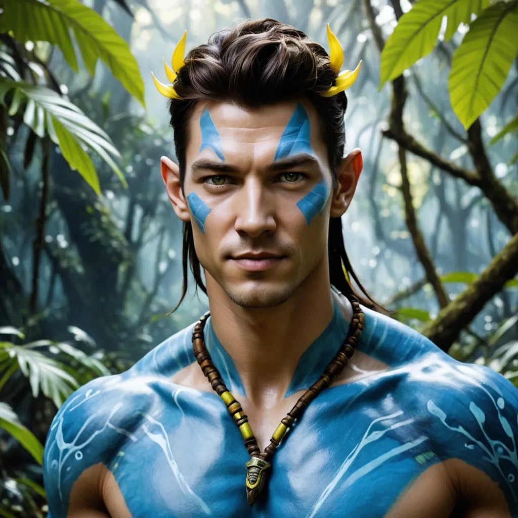 Avatar Na’vi-inspired Pandora Photo Style