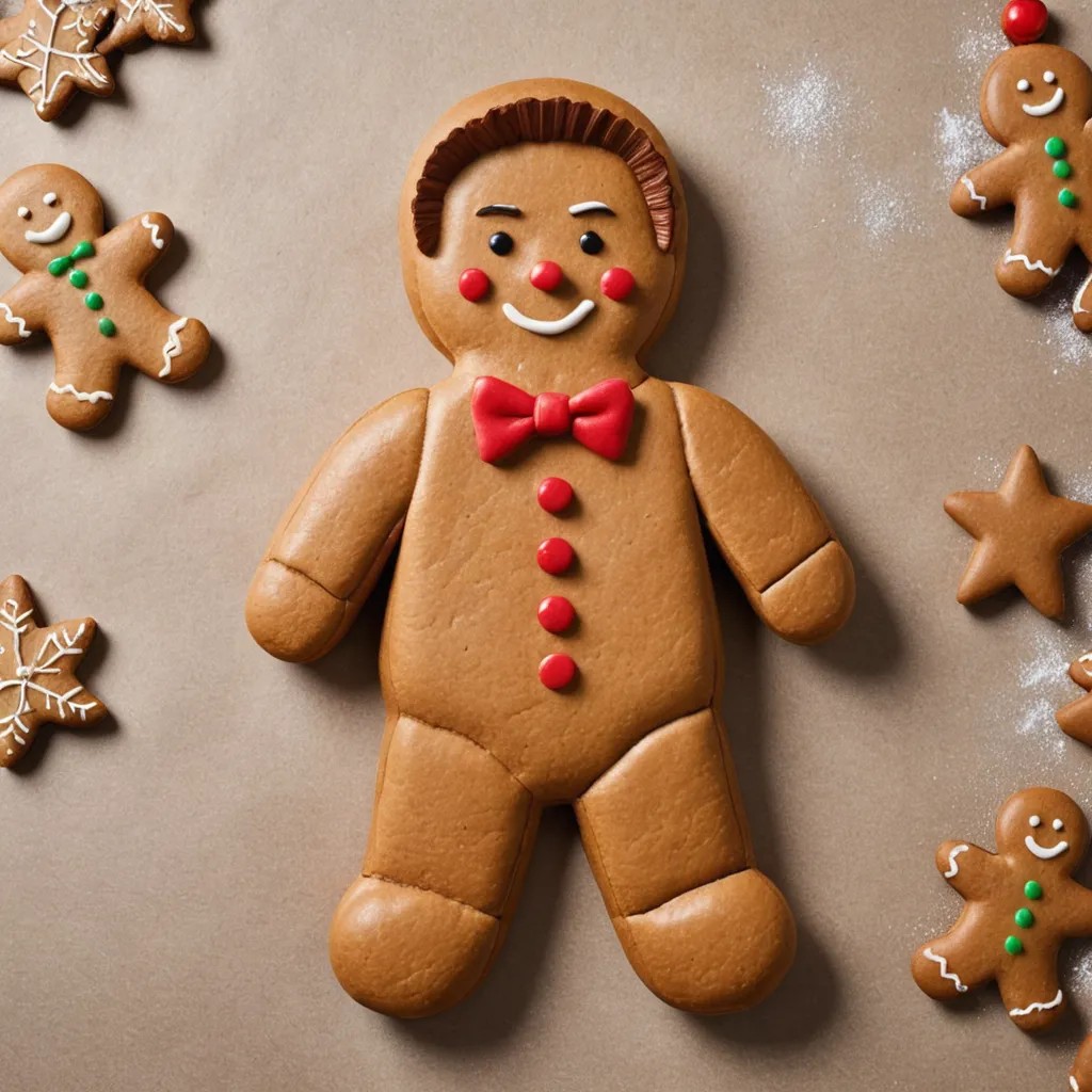 Convert into a Gingerbread Man Photo Style