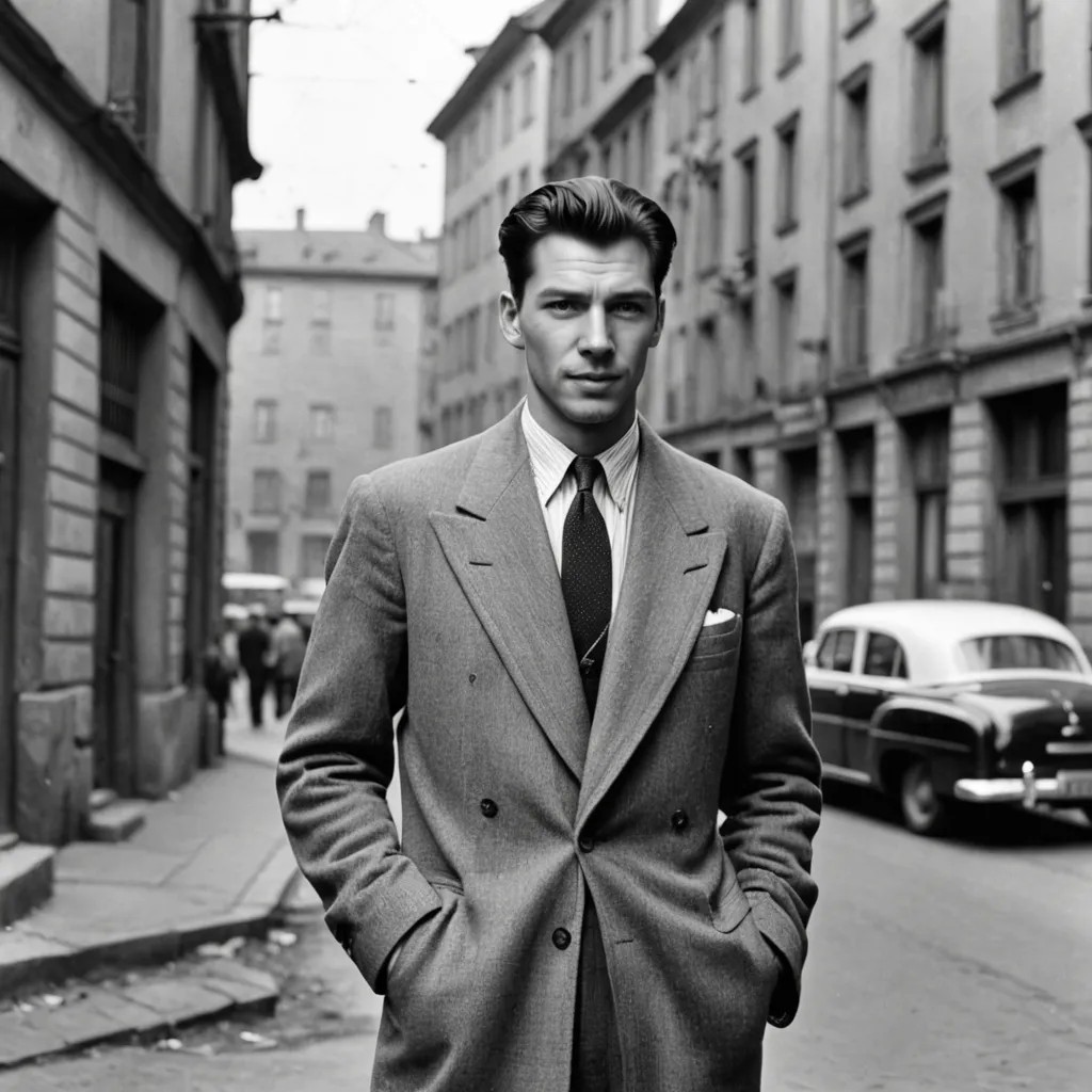 Новогодняя открытка в стиле 1950-х годов Photo Style