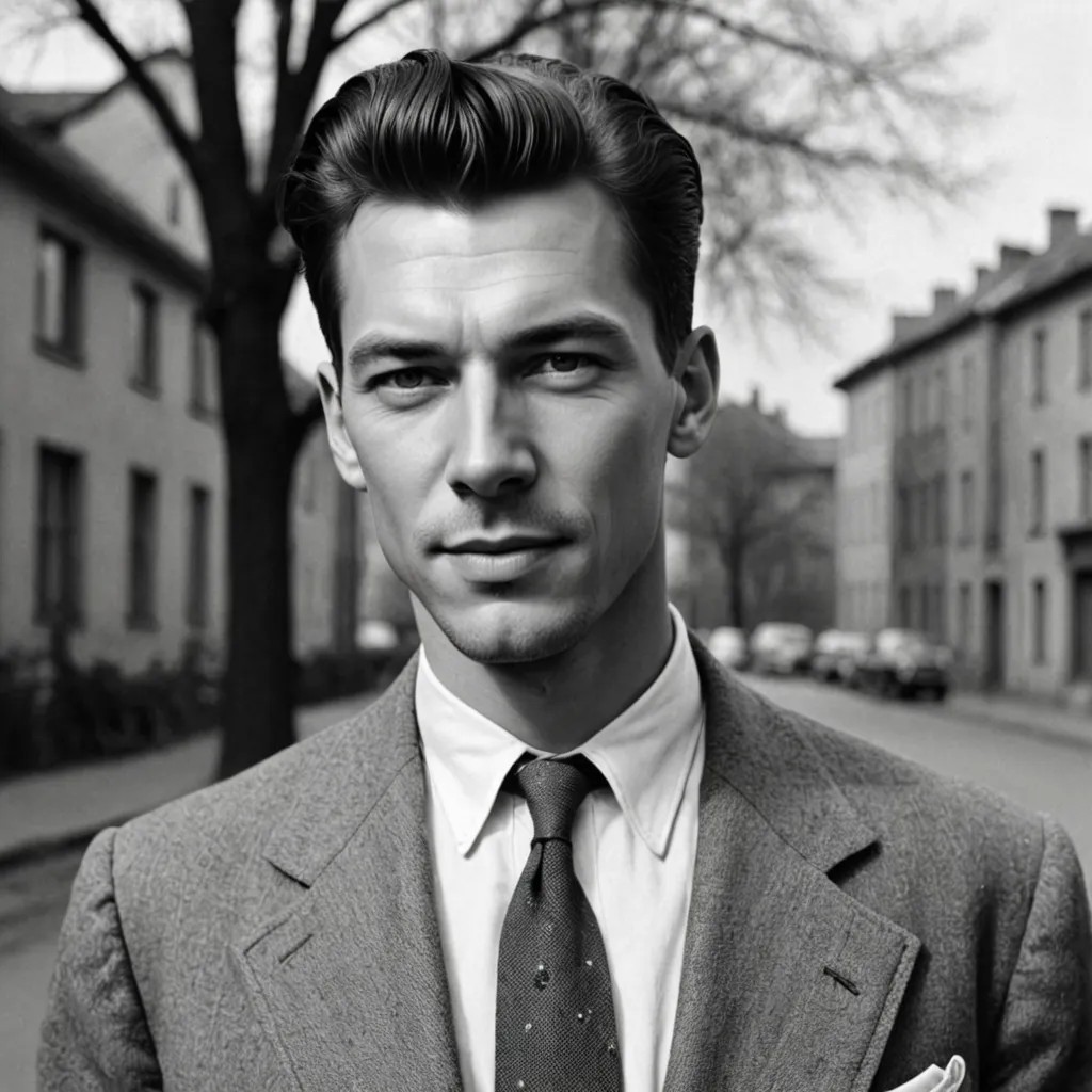 Новогодняя открытка в стиле 1950-х Photo Style